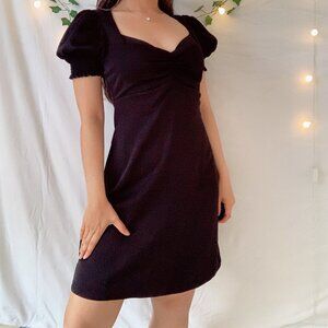 FOREVER 21  Women's Puff Sleeve Mini Dress- $25 - Size S/M - 100% Polyester